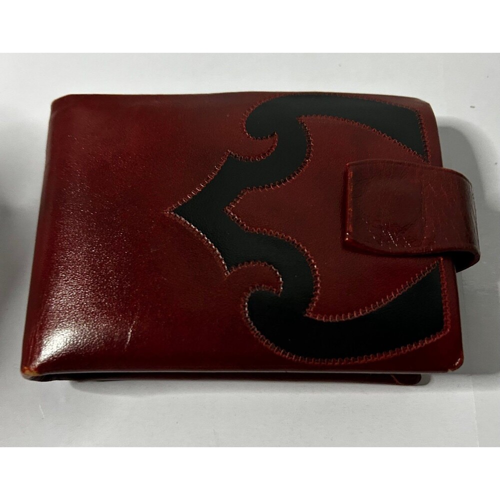 Red and Black Wallet